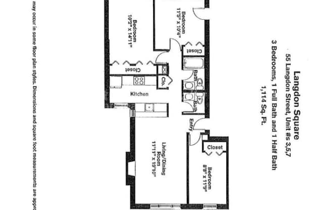 55 Langdon St. - 55 Langdon Street, Cambridge, MA 02138