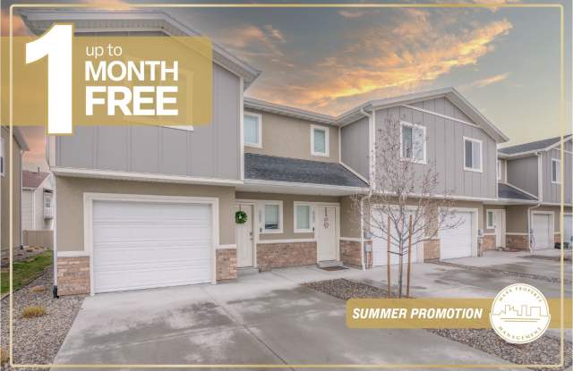 OPEN HOUSE – 08/30/25 | Up To One Month Free! Gorgeous 2-Story Townhomes in Colony Farms in Magna. Luxurious Amenities. Now Leasing! photos photos