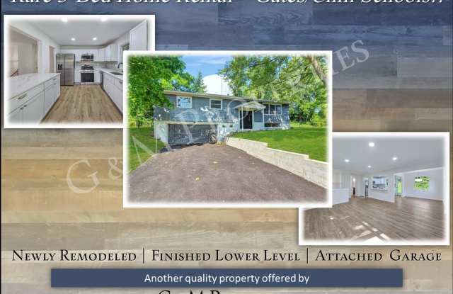 Newly Remodeled 3-Bedroom Home Rental - Gates / Chili School District! - 48 Brasser Drive, Monroe County, NY 14624