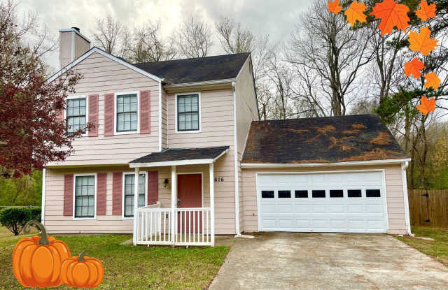 Introducing a charming 3 bedroom, 2.5 bathroom home located in the desirable Jonesboro, GA area. - 616 Woodknoll Court, Clayton County, GA 30238