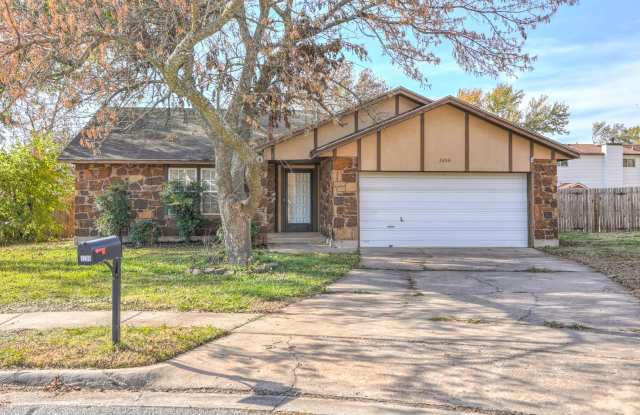 Tucked away at the back of a cul-de-sac on a large, tree-filled lot, this home offers plenty of space and an impressive amount of storage. Gallery 1