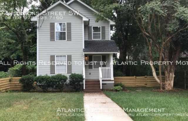 992 Parsons Street SW - 992 Parsons Street Southwest, Atlanta, GA 30314