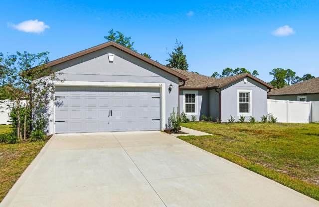 Stunning Brand-New 3 Bedroom + Den with Fenced in yard and screened in porch! Fall promotion- Must see! - 15 Rivera Lane, Palm Coast, FL 32164