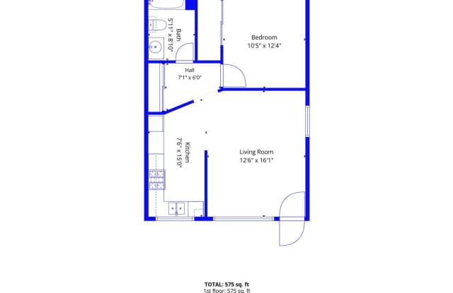 Spring Valley One Bedroom One Bath Apartment for Rent Gallery 2
