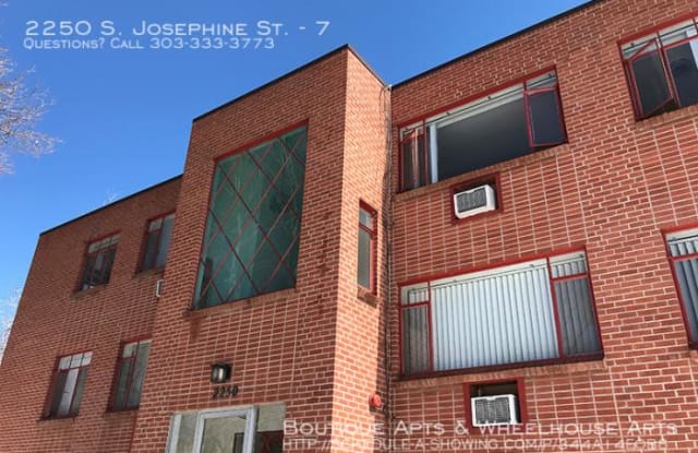 LP1 Research - #244 - 2250 South Josephine Street, Denver, CO 80210
