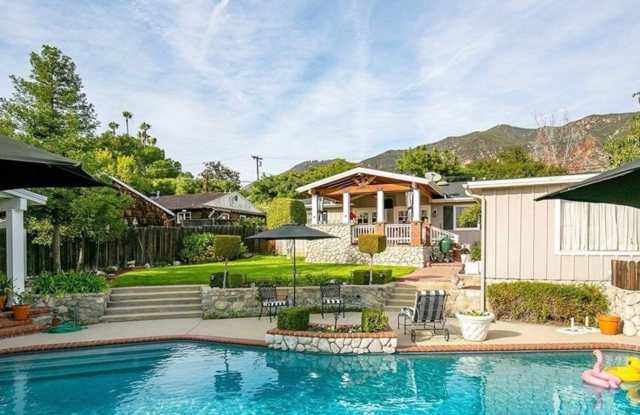 Incredible 3 bedroom Sierra Madre foothills House w/ AC, yard, swimming pool and more! photos photos