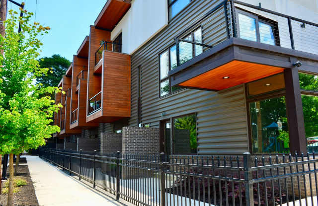 50% OFF APPLICATION FEE! Sleek 2BR Townhome-Style Condo with Rooftop Deck Gallery 3