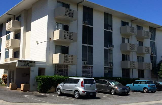 Varsity Villa Studio with 1 parking - Avail now! - 2649 Varsity Place, Honolulu, HI 96826