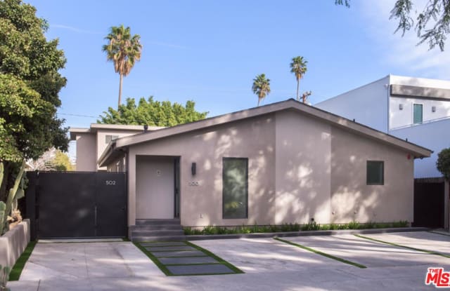 502 HUNTLEY Drive - 502 Huntley Dr, West Hollywood, CA 90048