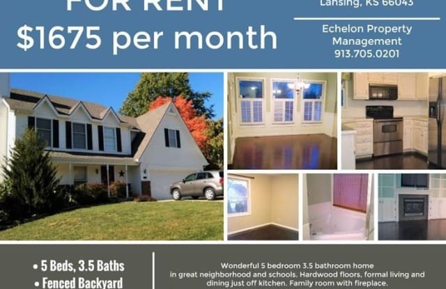 821 Blueberry St - 821 Blueberry Street, Lansing, KS 66043