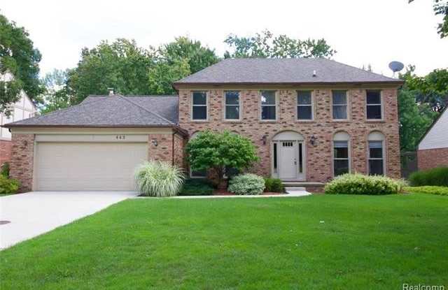 443 TANGLEWOOD Drive - 443 Tanglewood Drive, Rochester Hills, MI 48309