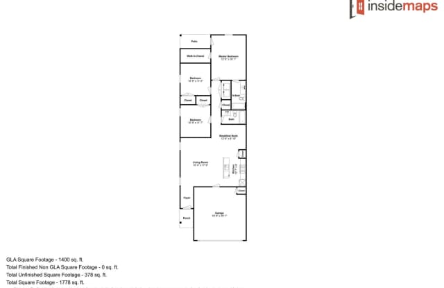 3 Bedroom 2 Bathroom 2 Car Garage Duplex Close to Broadway Extension, a short distance from Edmond and easy access to downtown OKC Gallery 4