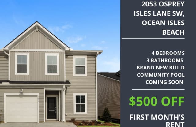 Brand New Townhome in Ocean Isle - $500 Off 1st Month Rent (Upon Approval) photos photos