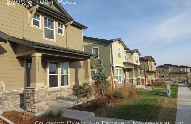 2366 W 165th Place - 2366 West 165th Place, Broomfield, CO 80023