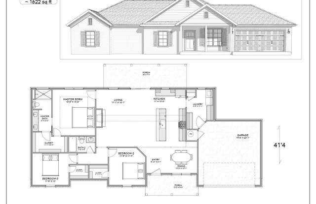 Bella Vista Single-Family Home- 2 Bed/ 2 Bath with Hobby Room- Spacious Seabrook Plan Gallery 3