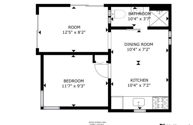5520 Santa Cruz Ave 1/2 - 5520 Santa Cruz Avenue, Richmond, CA 94804