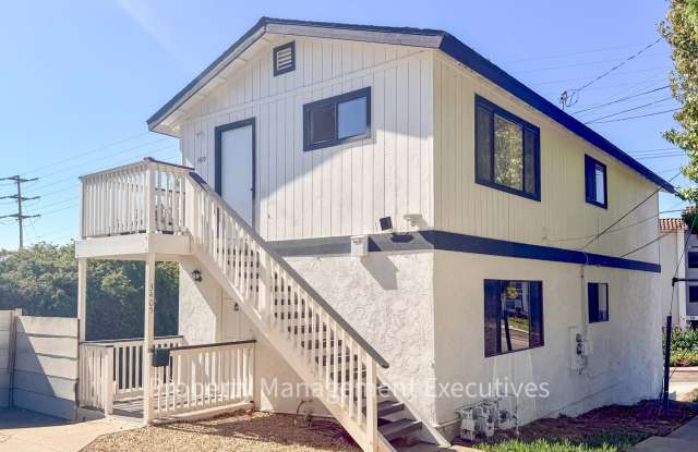 Remodeled 3 Bedroom, 1 Bath Duplex with Garage  Driveway - 3405 Wightman Street, San Diego, CA 92104