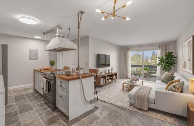 Updated 1-Bedroom Condo w/ Custom Kitchen, Built-In Office & Pool Gallery 1