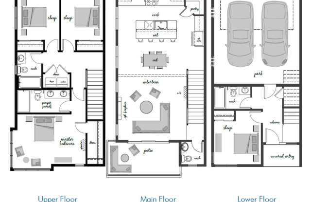 Kenmore End-Unit 4BR | Views | 2-Car Garage Gallery 2