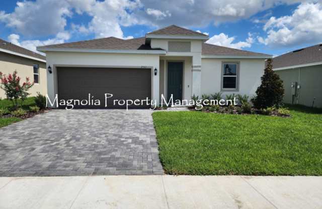 1/2 Mo Free Rent!! Brand new 3/2 in Tarpon Bay - 751 Richmond Estate Avenue, Haines City, FL 33844