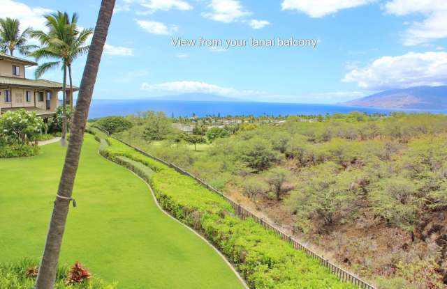 Keala O Wailea Luxury Living second floor 3-bedroom, 2 bath end unit photos photos