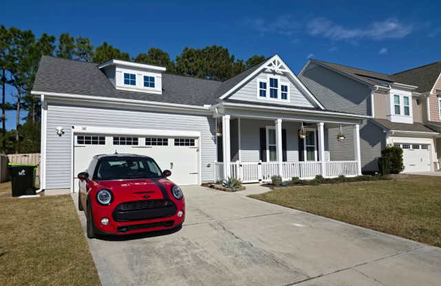 Charming 3BR House in Holly Ridge - 341 Belvedere Drive, Holly Ridge, NC 28445