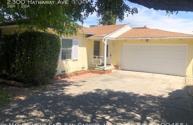 2300 Hathaway Ave - 2300 Hathaway Avenue, Alhambra, CA 91803