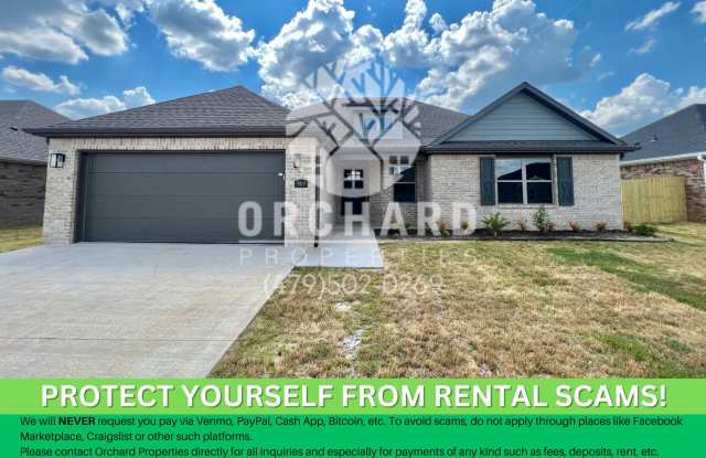 Tontitown- Single Family Home- Beautiful Wellington Plan- 9 Month Lease photos photos