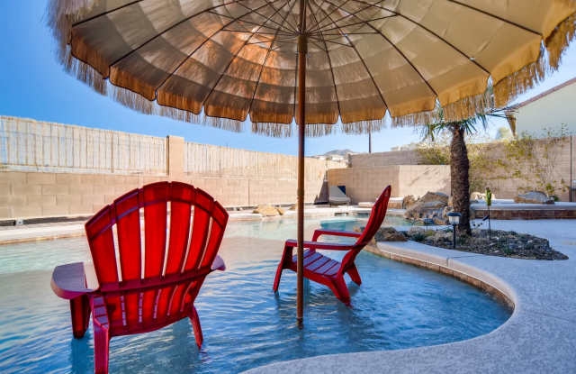 Single Story Henderson House with Pool, Spa  Outdoor Fireplace photos photos