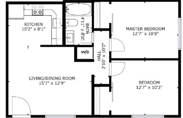 Old Town Scottsdale 2BR Apartment with Washer/Dryer, Pool & Spa – First Month FREE! Gallery 2