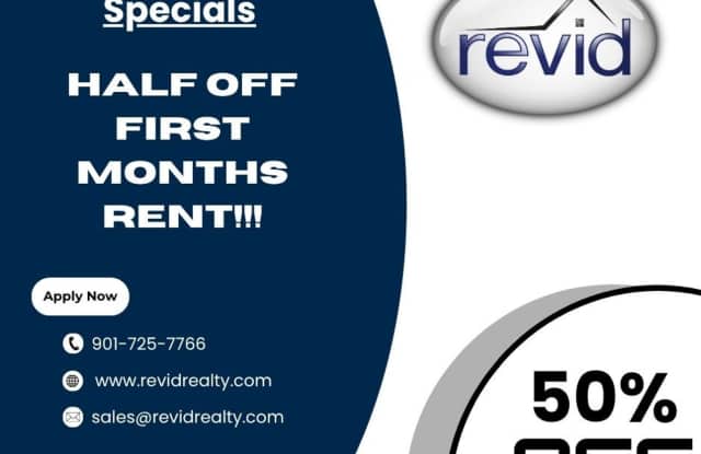 Move In Special! Half off First Months Rent! photos photos