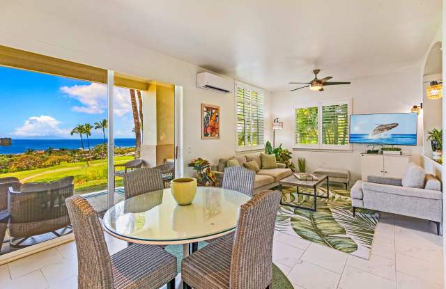 Experience Elevated Island Living in Wailea – Expansive Golf Course and Ocean View Furnished Luxury Townhome photos photos