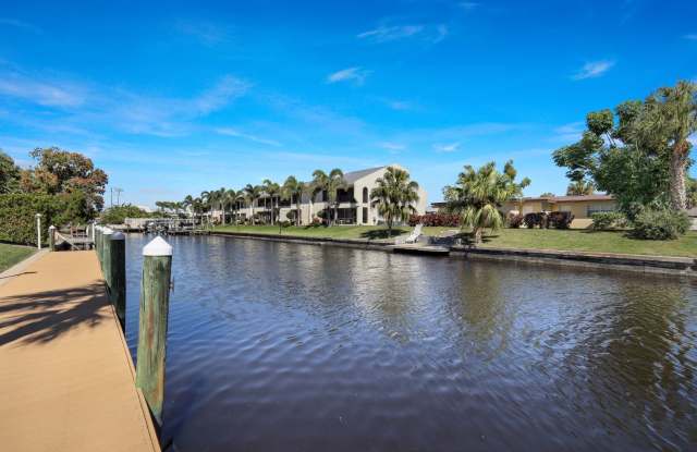 Furnished Gulf Access Canal Condo 2 bed with Dock Space photos photos