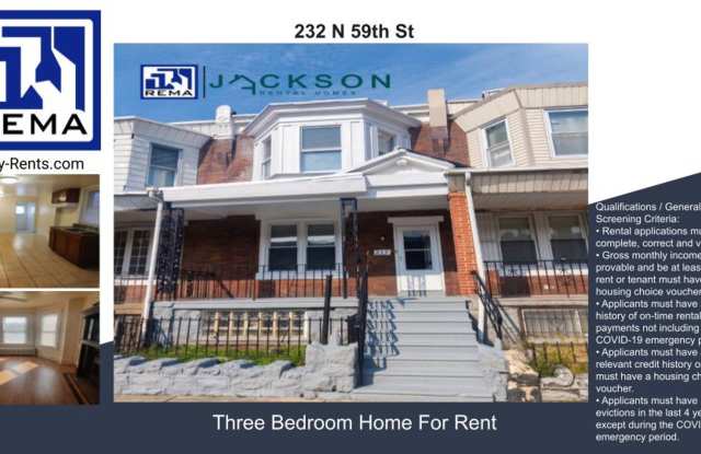 232 N. 59th St. a 3 bedrooms, 1 bathroom House going for $1,450/ Month Gallery 1