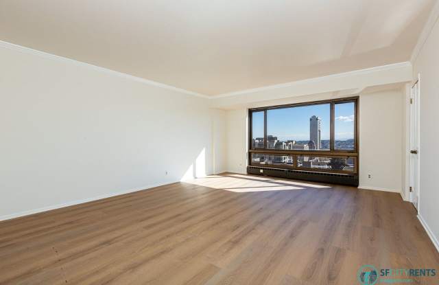 Nob Hill: Sunny 720 Sq Ft Jr 1 Bed w/ Views, Pool, Gym, Doorman, & All Utilities & WiFi Included @ Gramercy Towers Gallery 3