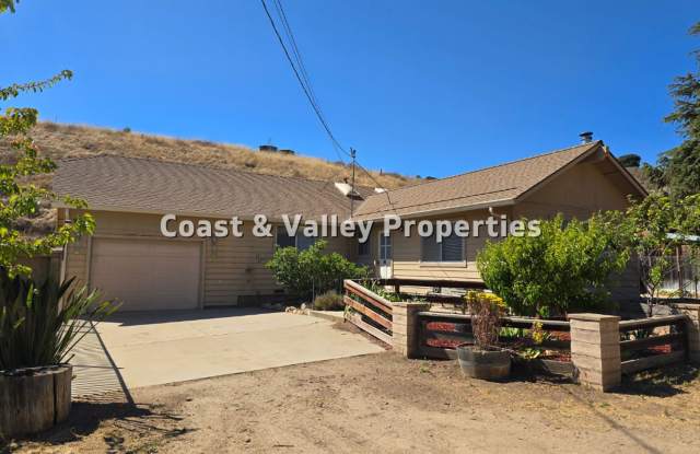 Beautiful Chualar Canyon Home for RENT!!! - 30445 Chualar Canyon Road, Monterey County, CA 93925