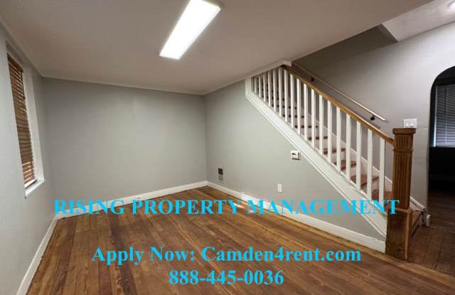 End unit 2 bedroom 1 bathroom home located in the historic Fairview section of Camden with Parking in rear. photos photos