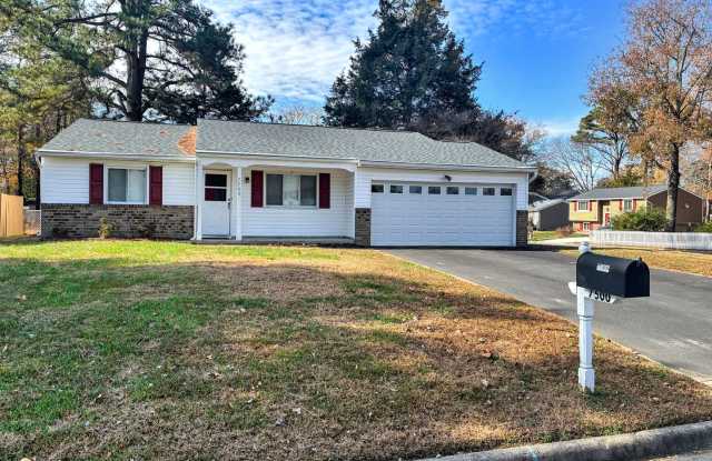 Holiday Special! – No Application Fee This Season! Beautiful 3-Bedroom, 1.5-Bath Rancher on Corner Lot in Chesterfield! - 7500 Orchardhill Drive, Meadowbrook, VA 23234
