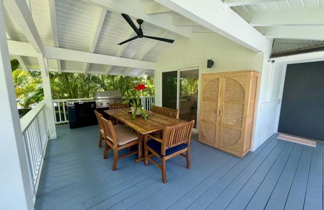 Available For The Holidays - Newly Updated - Fully Furnished Lanikai Beach Oasis — 3BR/2BA Home Gallery 3