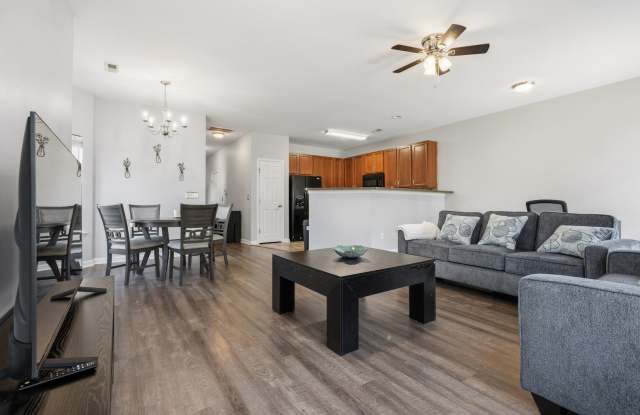 FULLY FURNISHED - Upgraded End-Unit Retreat | 3BR/2.5BA, Dedicated Office Space & Private Garage Near Major Raleigh Medical Hubs photos photos