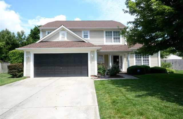 Spacious 2,060 sq ft, two-story home for rent in South Chesapeake featuring 4 bedrooms and 2.5 bathrooms! Gallery 1