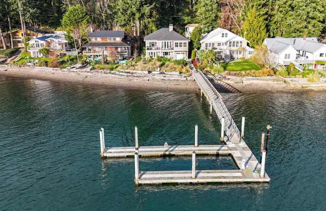 Impeccable Low Bank Bainbridge Waterfront Home with Private Dock photos photos