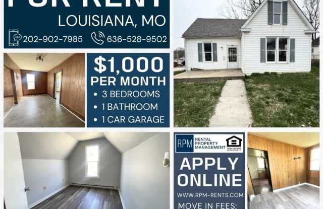3 Bed 1 Bath House in Louisiana, MO photos photos 3 Bed 1 Bath House in Louisiana, MO photos photos