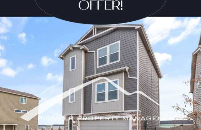 Modern 3-Bedroom Home in Chapel Heights with Private Backyard  Clubhouse Access - 4504 Samaritan Loop, Colorado Springs, CO 80916