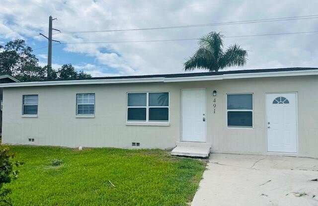 491 W Jordan Boulevard - 491 West Jordan Boulevard, Pahokee, FL 33476