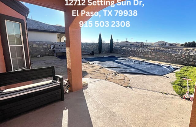 12712 Setting Sun Drive - 12712 Setting Sun Drive, El Paso, TX 79938