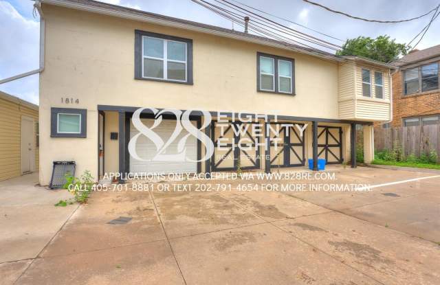 Modern 2 Bed/1 Bath Space in the Plaza District! *IMMEDIATE MOVE IN* - 1814 North Gatewood Avenue, Oklahoma City, OK 73106