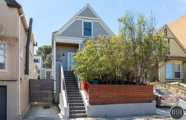EXQUISITE RENOVATED VICTORIAN COMPOUND - 5BR/4BA - 3 LEVELS WITH BONUS STUDIO - PRIVATE YARD/DECK - 654 Precita Avenue, San Francisco, CA 94110
