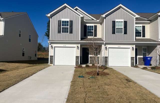 Brand New 3/2.5 Townhome Available In Reidville - Ready To Move In! - 832 Powder Branch Drive, Reidville, SC 29388