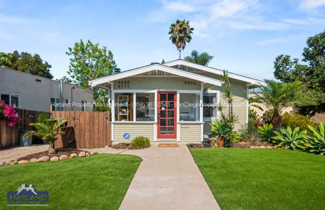4586 Arizona Street - 4586 Arizona Street, San Diego, CA 92116